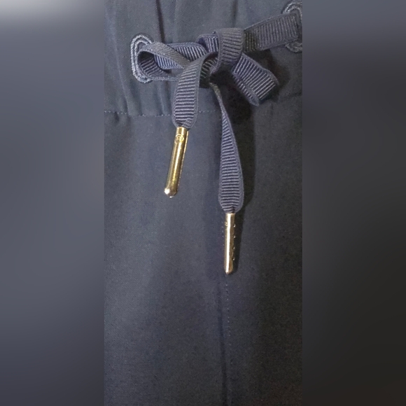 lululemon athletica On The Fly Crop Woven 23" - True Navy - Picture 7 of 12